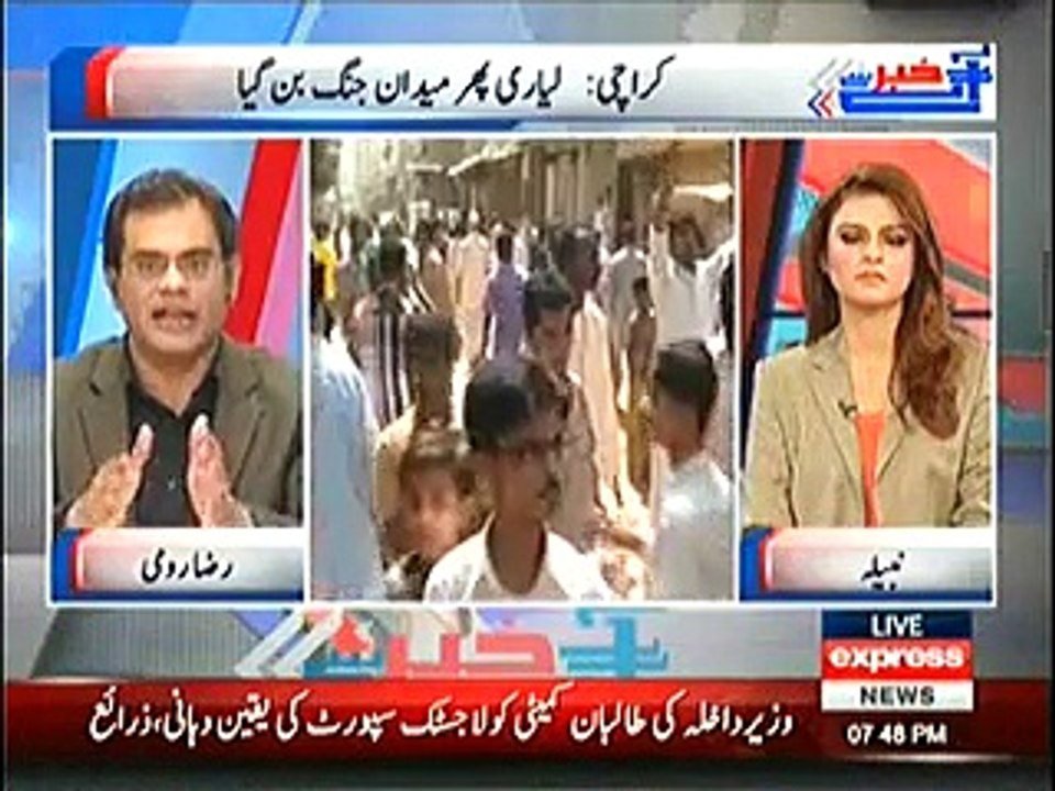 Raza Rumi says cleanup of Gangs essential for successful Karachi operation