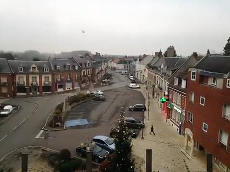 Exercice de confinement autour d'Ajinomoto Nesle-Mesnil-Saint-Nicaise