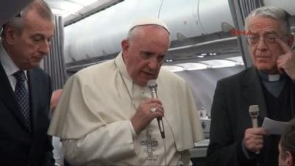 Papa Suriye'nin Kimyasal Silah Üretecek Seviyede Olduğunu Zannetmiyorum