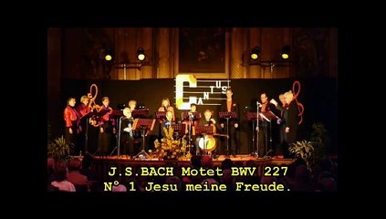 J.S.BACH motet BWV 227 Jesu meine Freude 6 extraits du concert Concentus Bourg-en-Bresse 2014.