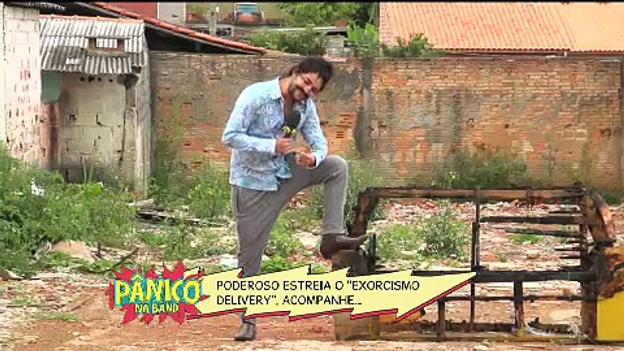 Poderoso tira demônio de televisão