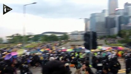 Hong Kong : nouveaux heurts entre police et étudiants
