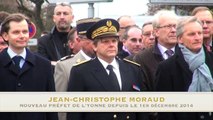 Le nouveau préfet de l'Yonne Jean-Christophe Moraud a pris ses fonctions