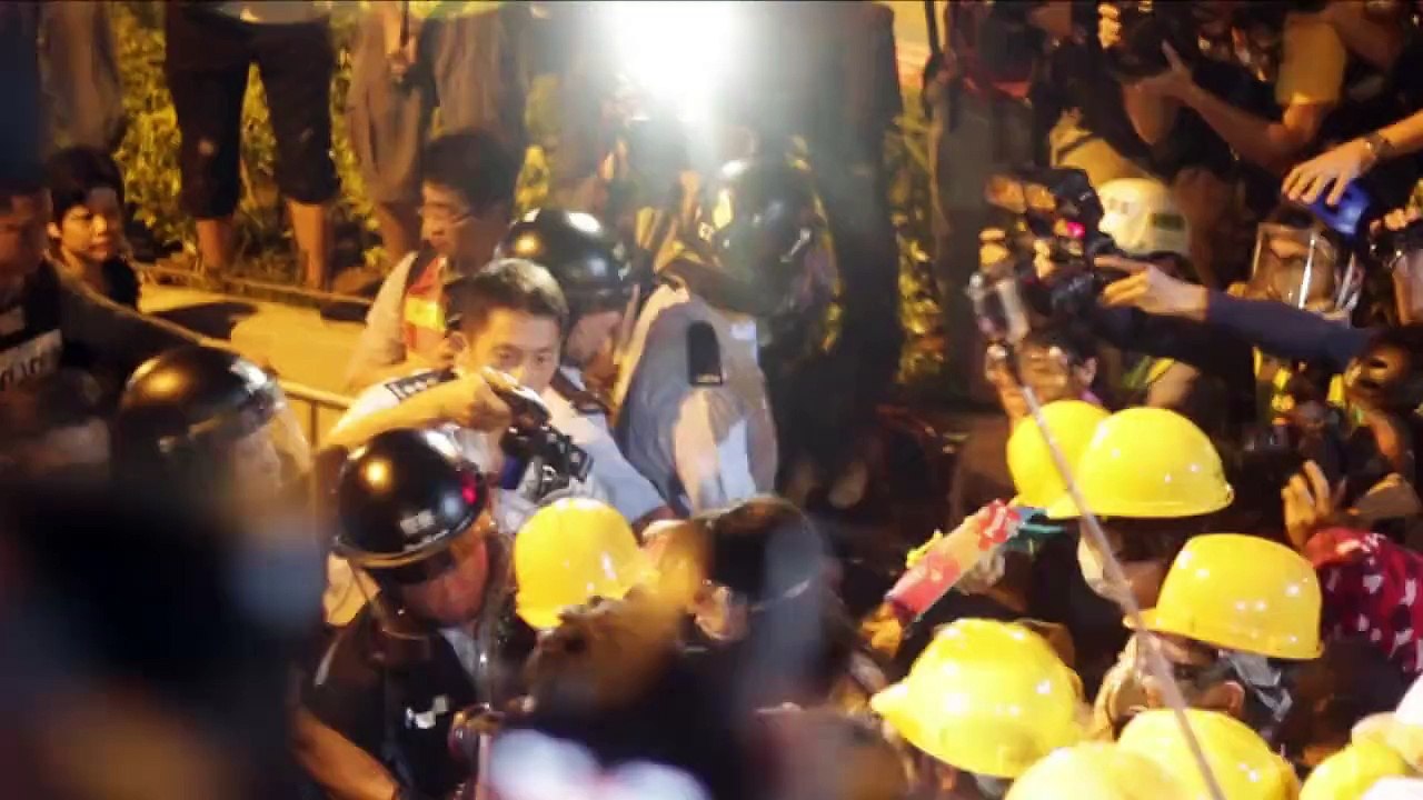 Gewalt und Festnahmen in Hongkong