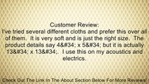 Fender Accessories 099-0525-000 Premium Plush Microfiber Polishing Cloth Review