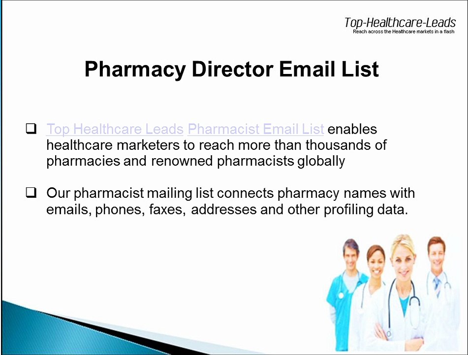 Pharmacy-Director-Email-Lists