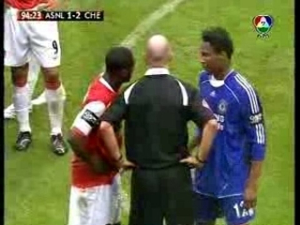 Fighting incident Arsenal-Chelsea
