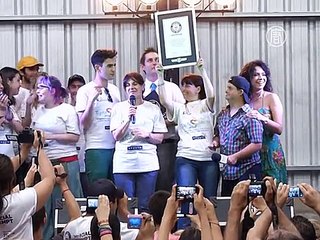 Почти 200 миллионов крышек собрали ради благотворительности