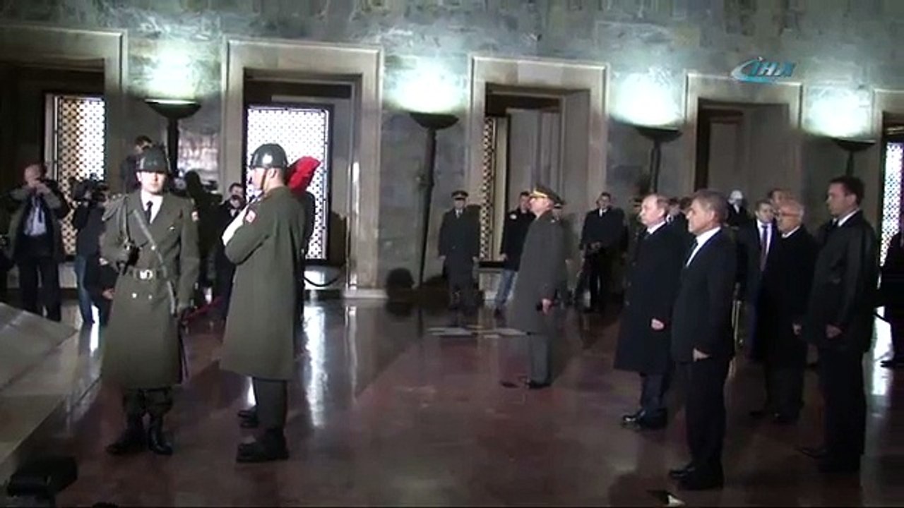 Putin Anıtkabir’de