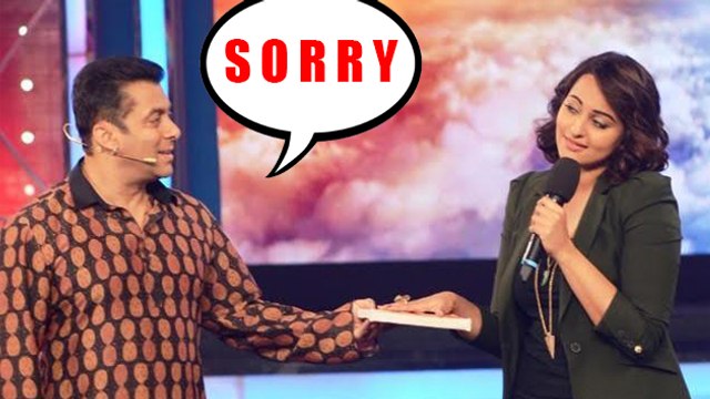 Salman Khan Apologised To Sonakshi Sinha | Bigg Boss 8