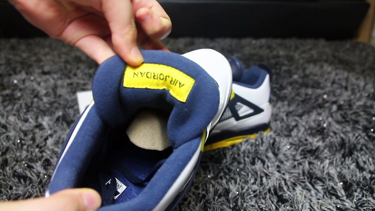 Authentic Air Jordan 4 Marquette