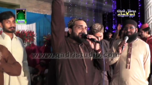 lajpal sohna karam kamai by Qari Shahid Mahmood Qadri at mehfil e naat 26-03-14 at 49 tail sargodha