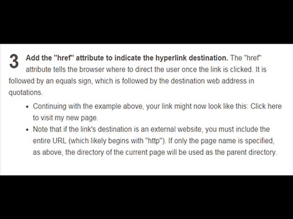 How to Create a Link