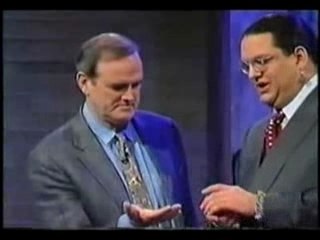Penn and Teller with John Cleese
