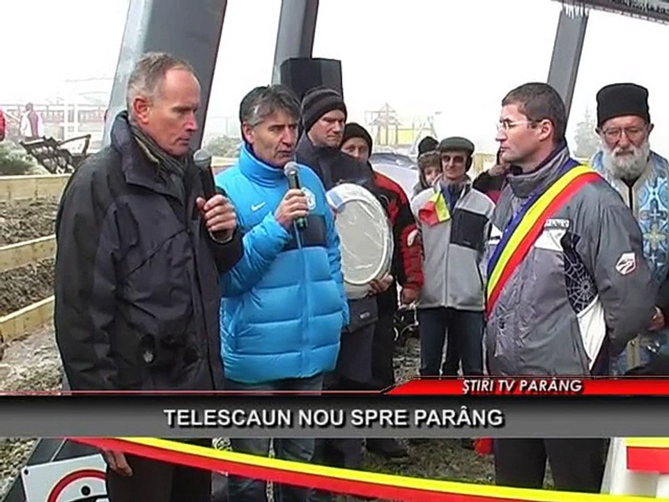 Telescaun nou spre Parang