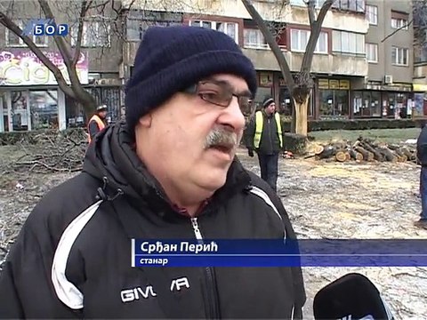 Bor okovan ledom, 01. decembar 2014. (RTV Bor)