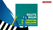 Route du Rhum. L'arrivée d'Emmanuel Harnez sur Teranga.