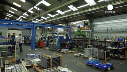 La actividad manufacturera de la eurozona, cerca de la recesión