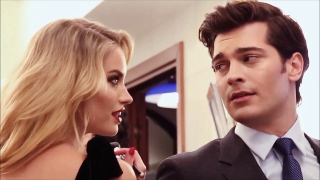 Cagatay Ulusoy&Julie Ordon(Elle magazine backstage)