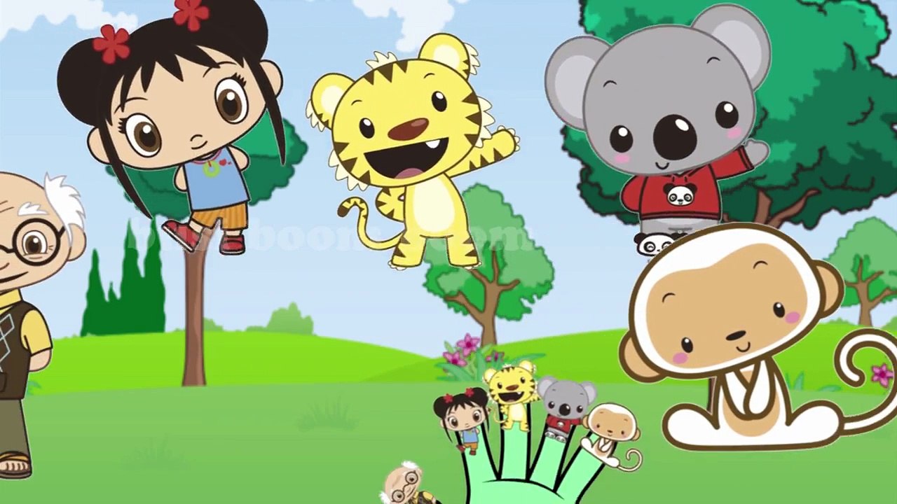 Ni Hao Kai Lan Cartoon Finger Family Song