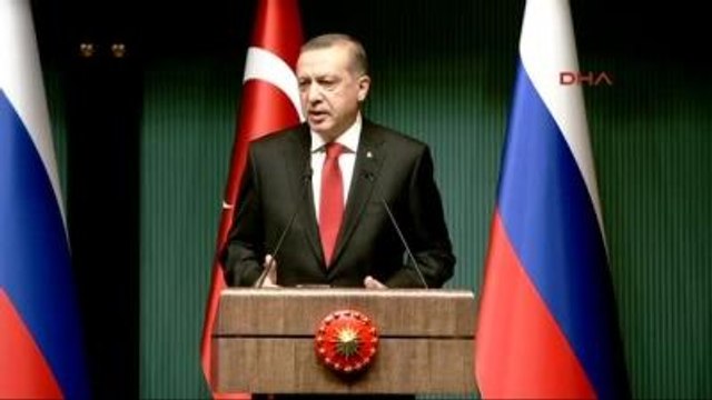 Cumhurbaşkanı Erdoğan Rusya Devlet Başkanı Putin ile Ortak Basın Toplantısı Düzenledi 2