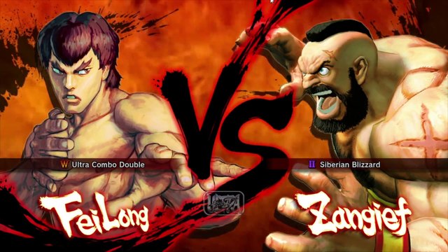FeiLong VS Zangief 28/11/2014 HD - Ultra Street Fighter IV