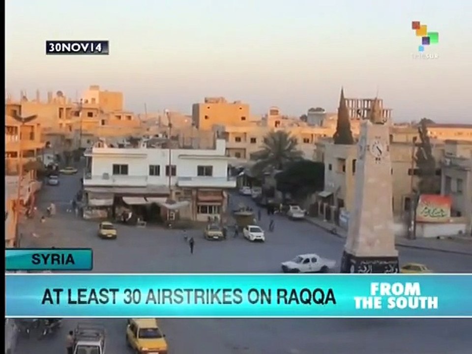 Syria: US airstrikes hit Raqqa