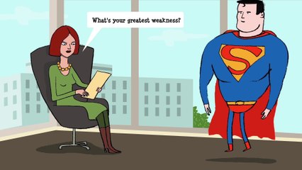 Superman On A Job Interview - Twaggies
