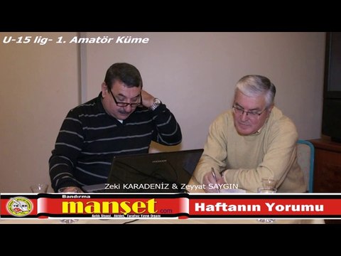 U-15 lig ve 1. Amatör Küme Haftanın yorumu