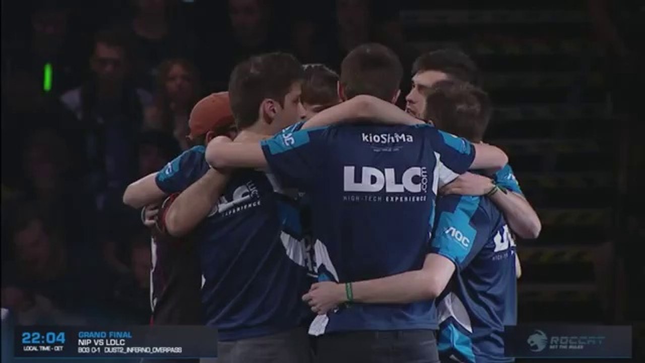 Finale DreamHack Winter 2014 - LDLC vs NiP - Inferno - 2ème map