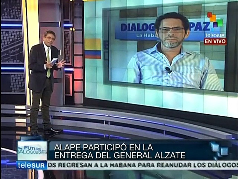 Liberar a Alzate buscó resolver la situación de tensión: Pastor Alape