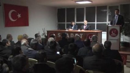 Saadet Partisi Genel Başkan Yardımcısı Tongüç, Kahramanmaraş'ta