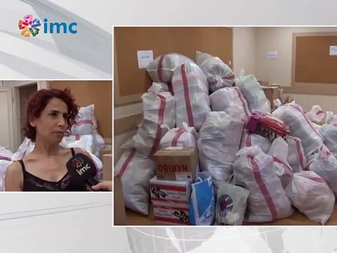 İstanbul'da Şengal için yardım kampanyası -Haber: Halime Aktürk Kamera: Emrah Ürün / Özgür Söylemez
