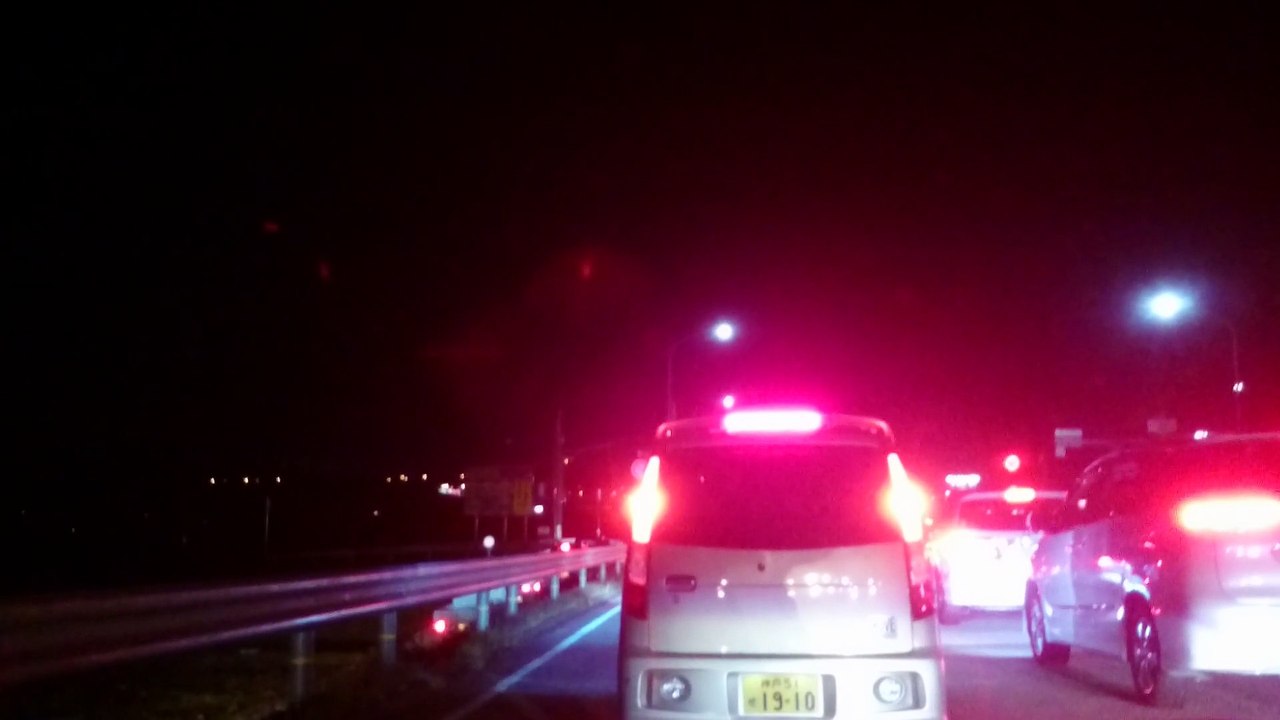 ドライブ映像　１７５号線を三木市から、西へ