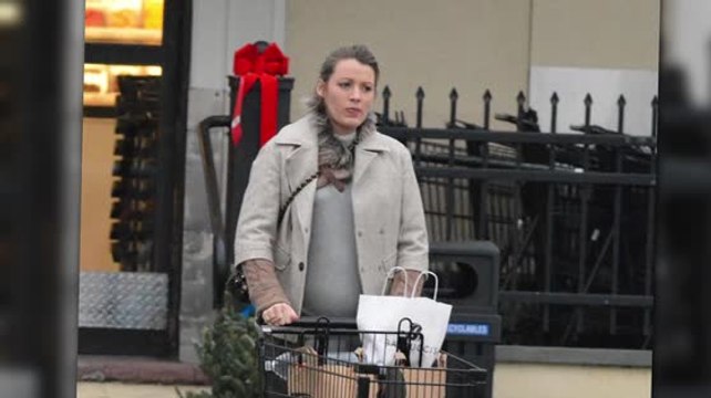 Pregnant Blake Lively Goes Holiday Shopping
