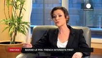 Марин Ле Пен: «Я здесь, чтобы защищать интересы французов»