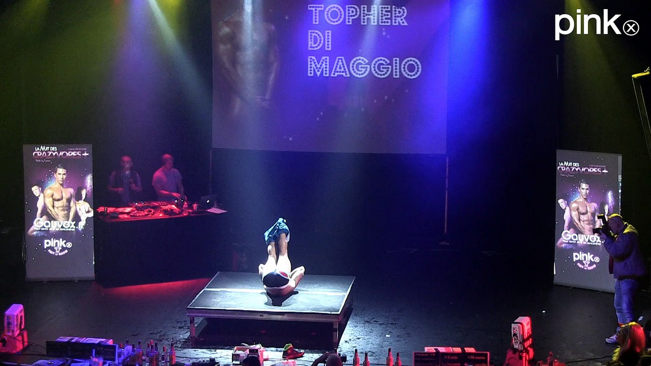 Topher Di Maggio : PinkX Party @Crazyvores Paris