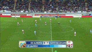 Almería 0 Rayo Vallecano  1