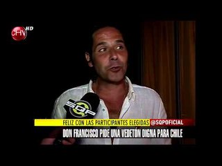 Don Francisco pide una vedetón digna para Chile - SQP