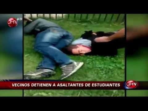 Vecinos de Macul capturaron a ladrones de estudiantes que asaltaban en su villa - CHV Noticias