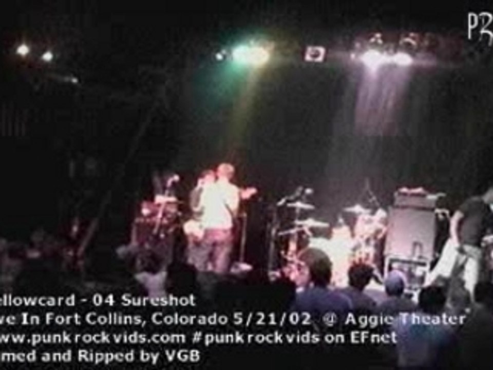 Yellowcard - Sureshot (live)