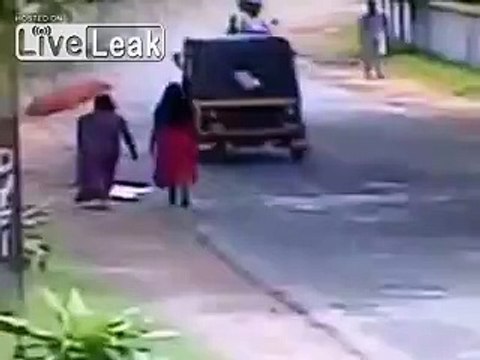 Speeding driver kills two and injures one in india