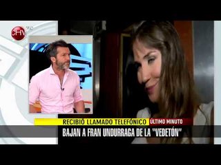 Bajan a Fran Undurraga de la "Vedetón" por teléfono - SQP