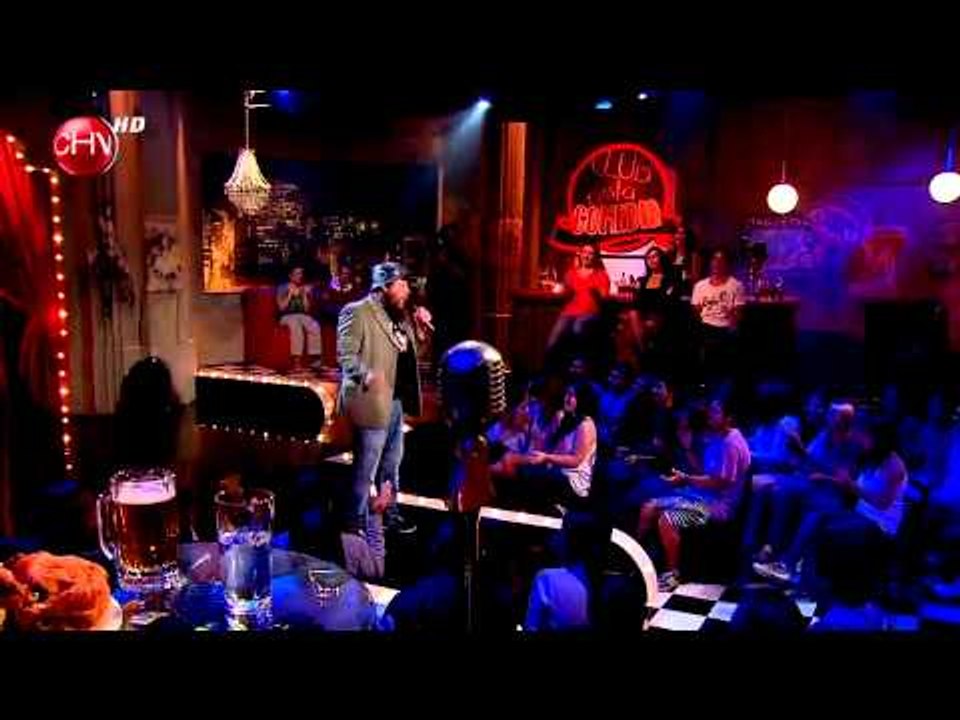 El "Guatón" Salinas quizo hacer un "Rapnólogo", pero... EL CLUB DE LA COMEDIA