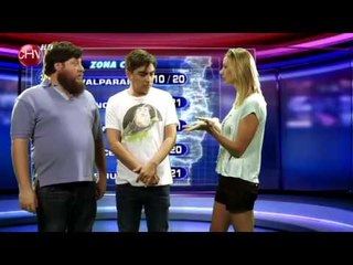 Los Irrespetuosos interrumpieron el informe del tiempo