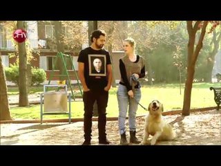 Alison y Pedro fueron estafados en la feria