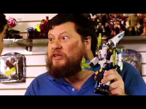 La Juguetería Rodrigo Salinas le vende un Optimus Pan a Sergio Freire