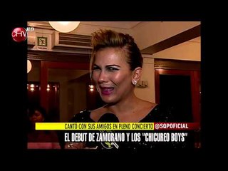 Zamorano, Solabarrieta, Américo y Douglas se lucieron con el canto - SQP