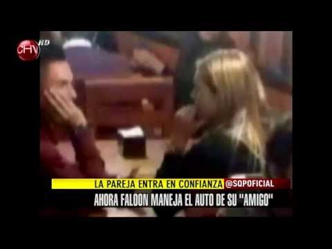 Faloon es sorprendida visitando en el estadio a Jean Paul Pineda - SQP