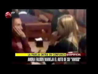 Faloon es sorprendida visitando en el estadio a Jean Paul Pineda - SQP